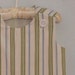 Boy's jon jon, shortalls, Blue and green stripe, great for weddings and dedications, eco-friendly size 3m,6m,9m,12m,18m,2t,3t