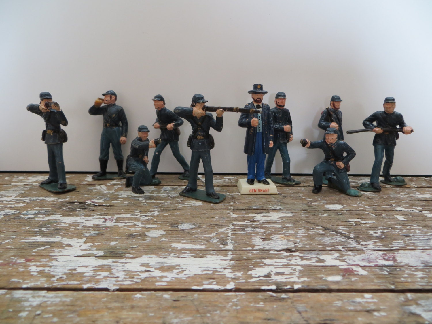 Marx WOW Figurines Toy Soldiers Civil War World of War