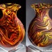 Lava Mix Hand-Blown Glass Vase