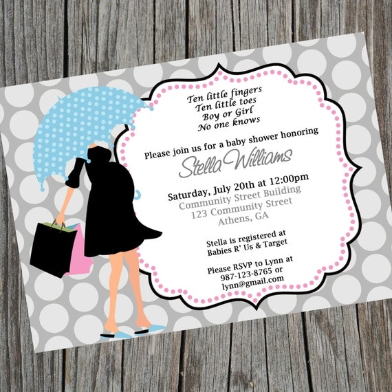 Baby Shower For Two Moms Invitation Wording 9