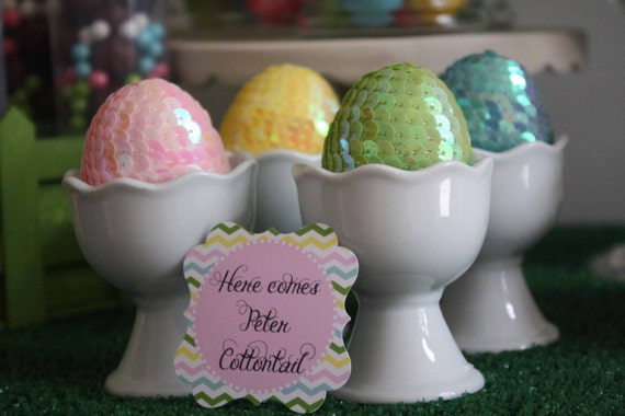 CUSTOM Toppers - Easter Chevron Collection - by BellaGrey Designs Il_570xn