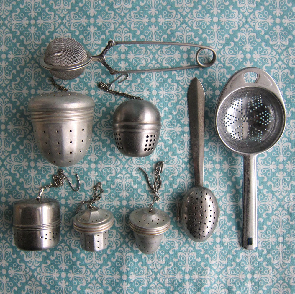 Vintage Tea Infusers Tea Balls Instant Collection Lot of