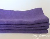 Purple Linen Napkins...20" Square (Set of 4)
