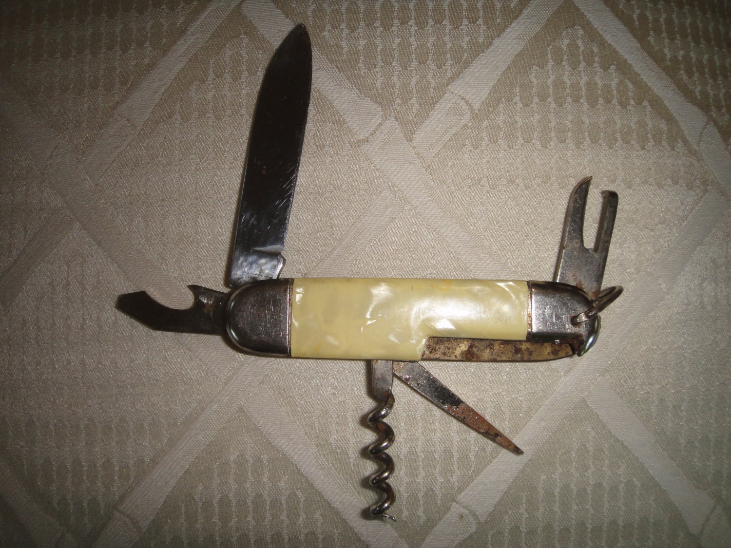 Elosi POCKET KNIFE Made in Germany 1940s multi by MilliesAttique