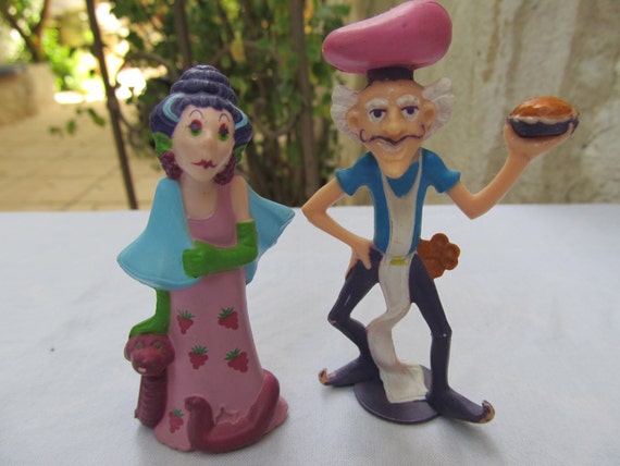 Vintage Strawberry Shortcake Mini Purple Pie Man and Sour