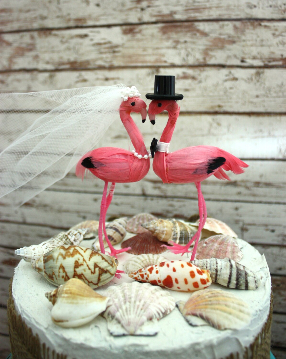 beach wedding cake topperTropical destinationwedding cake