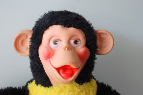 1960's stuffed monkey