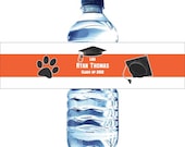 100 Graduation Personalized Water Bottle Labels, Waterproof and self stick Il_170x135