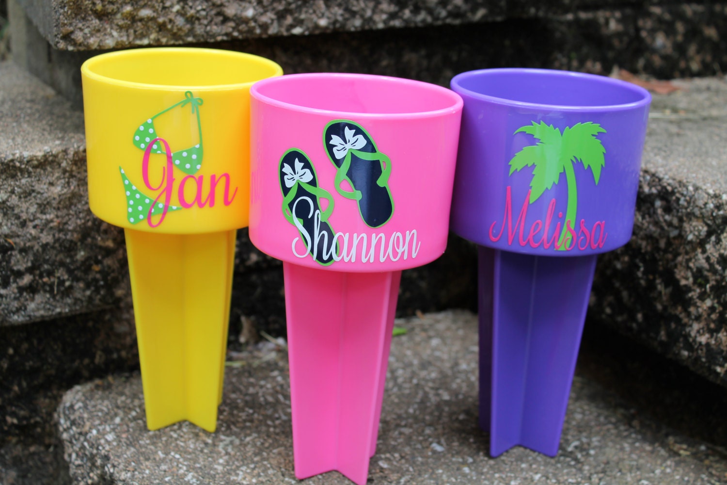Personalized Beach Spiker Drink Holder By StudioFourDesigns