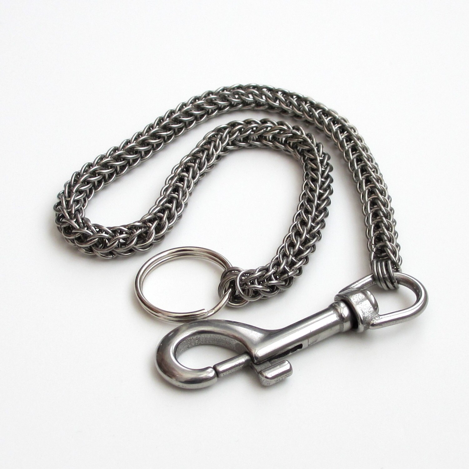 Chainmail wallet chain stainless steel Full Persian weave