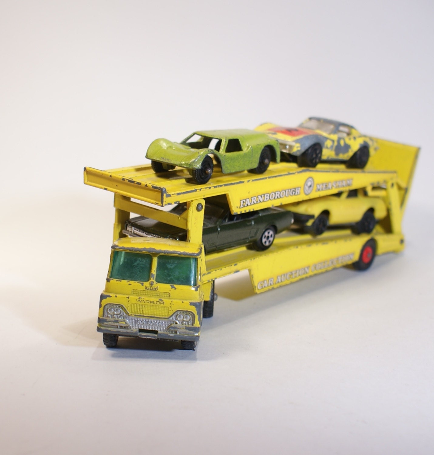 Vintage Toys Toy Cars Matchbox Guy Warrior Car Transporter