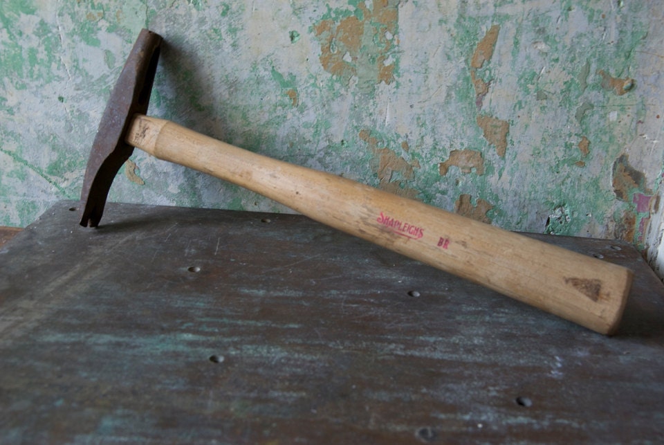 Vintage Shapleigh Tack Hammer Vintage Tool Mid Century Hand