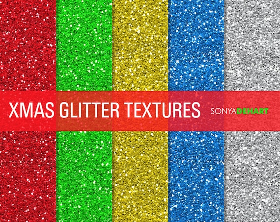 50% OFF SALE Glitter Digital Papers Glitter Textures Glitter Paper Pack Christmas Glitter Instant Download Il_570xn