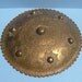 RESERVED - Circa 1870 Brass North Sumatra Atjeh Persai Shield - Former Dutch Army Officer