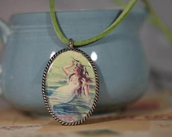 Vintage Inspired Mermaid Necklace