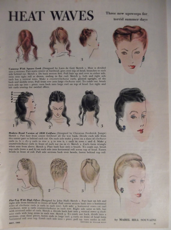 Hair vintage housewife  Housewife  Beauty Vintage Illustration Decor hair  Shop Magazine Vintage