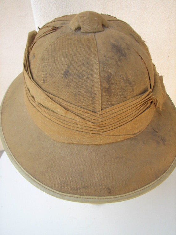 Kitschy Vintage pith helmet by Abercrombie and Fitch Made in