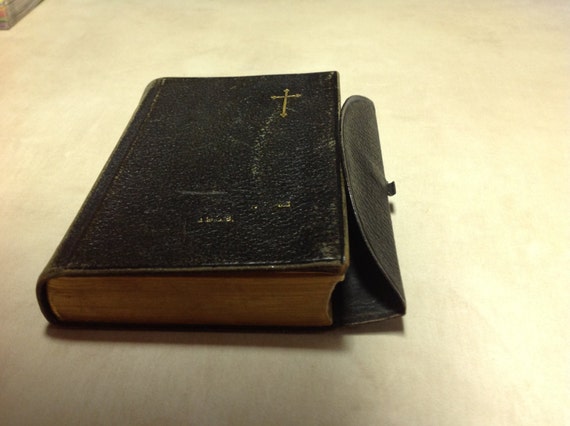 Vintage Lutheran German prayer book