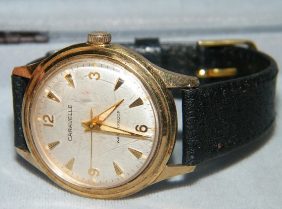 Vintage Men's Caravelle by Bulova Mechanical Wind Watch