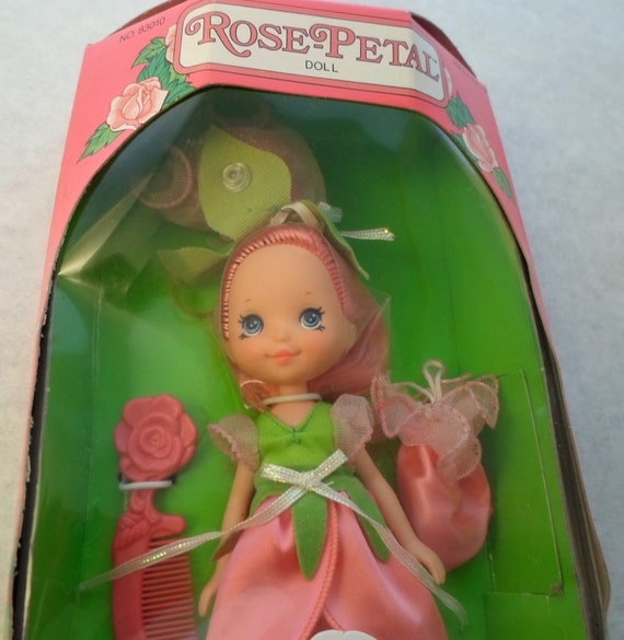 Vintage Rose Petal Doll By Kenner 1984 Unopened Box Doll In