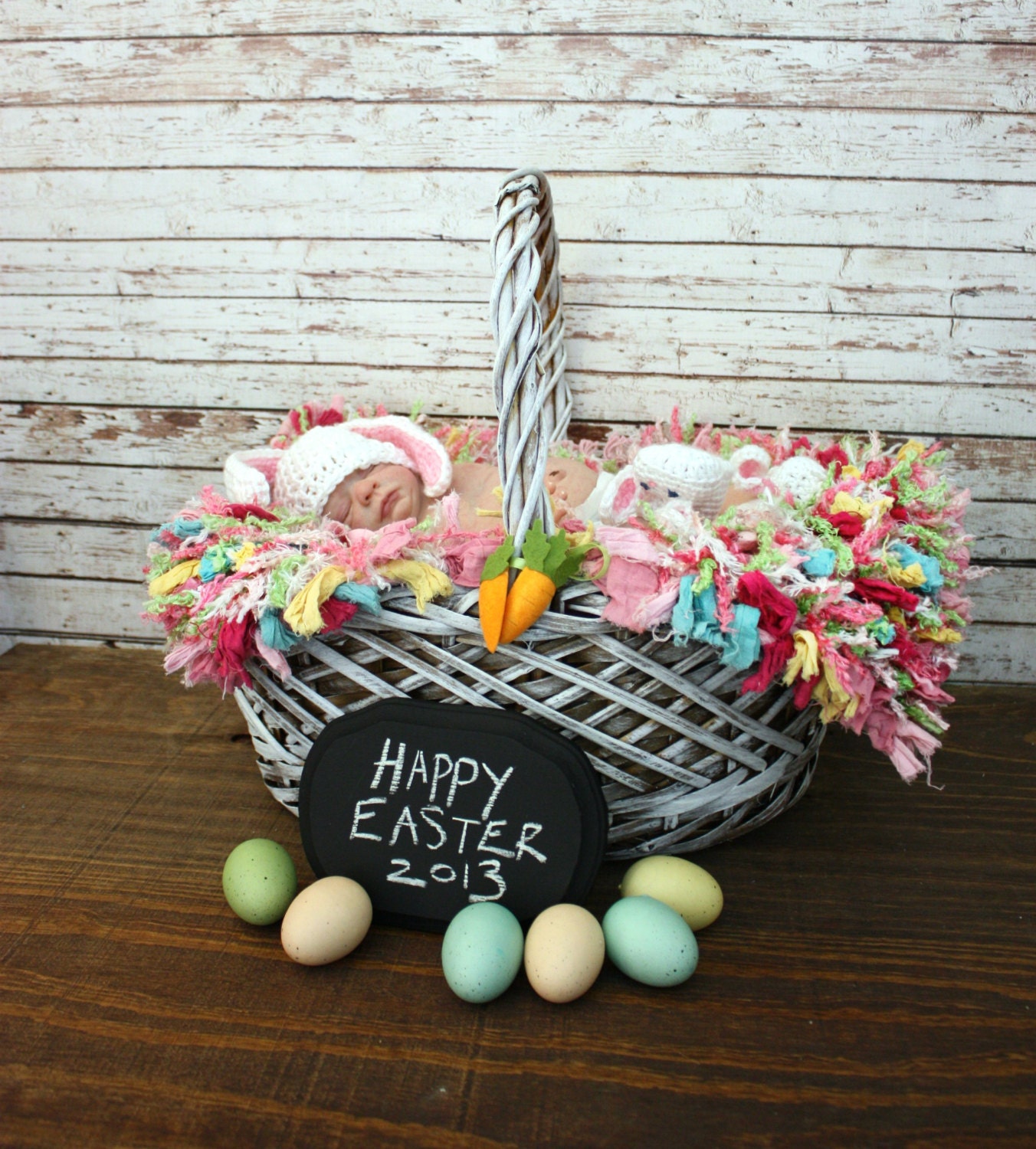 Easter photography prop setNewborn Easter photo prop