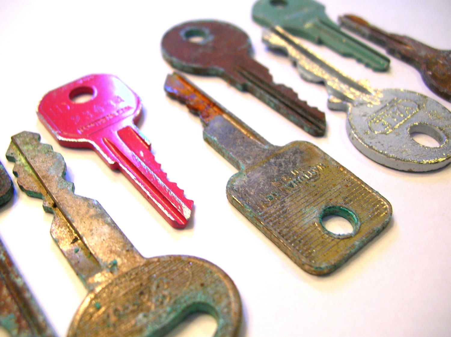 Vintage keys for crafts