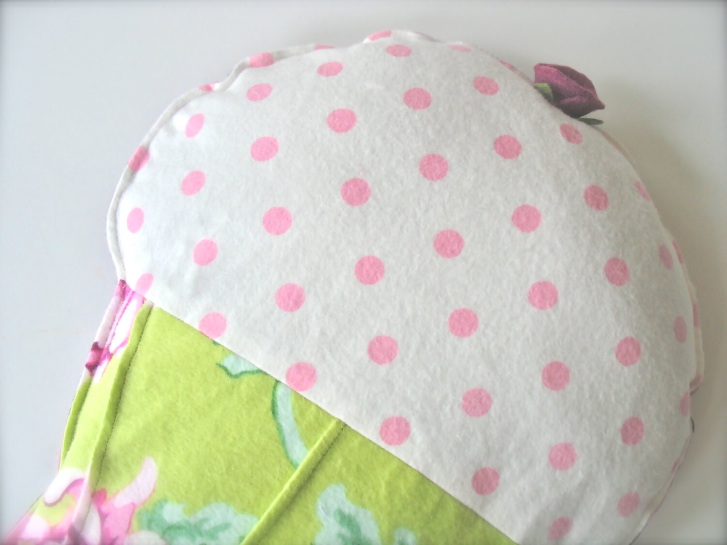 Herbal Heating Pad Lavender Flax Seed Microwavable by CrampCakes