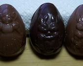 Chocolate Cream Egg - 1 oz -  Filled Egg - Chocolate Egg