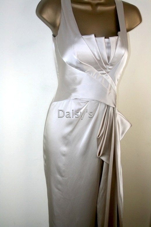 SALE Karen Millen 1930s style evening dress wedding dress US 8