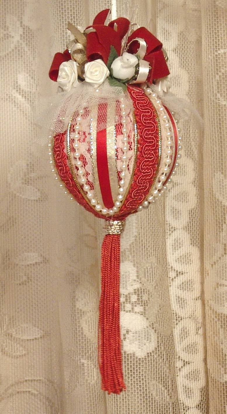 Handmade VICTORIAN CHRISTMAS Ornament / by VictorianKeepsakes