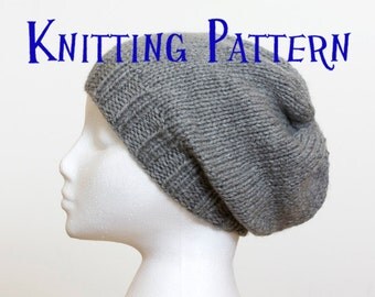 Knit toque pattern Etsy