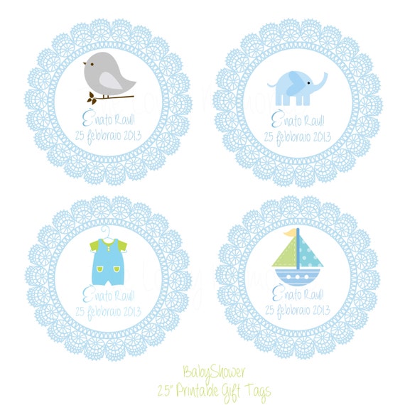 Items similar to Cute Personalized Baby Shower, Baptism ...