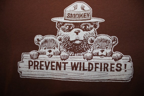 vintage smokey bear shirt