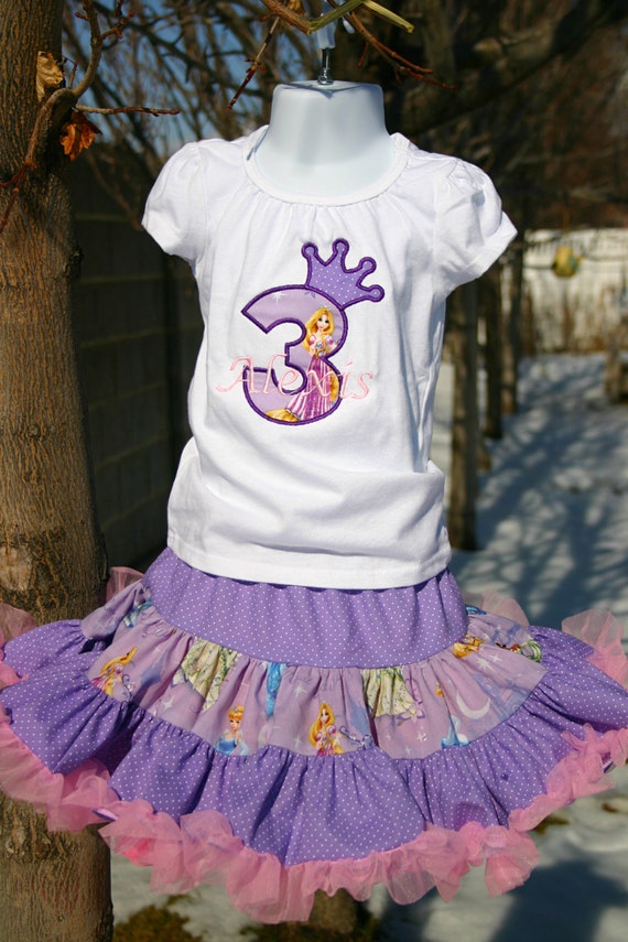 tangled birthday outfit
