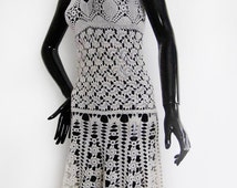Popular items for crochet beach dress on Etsy
