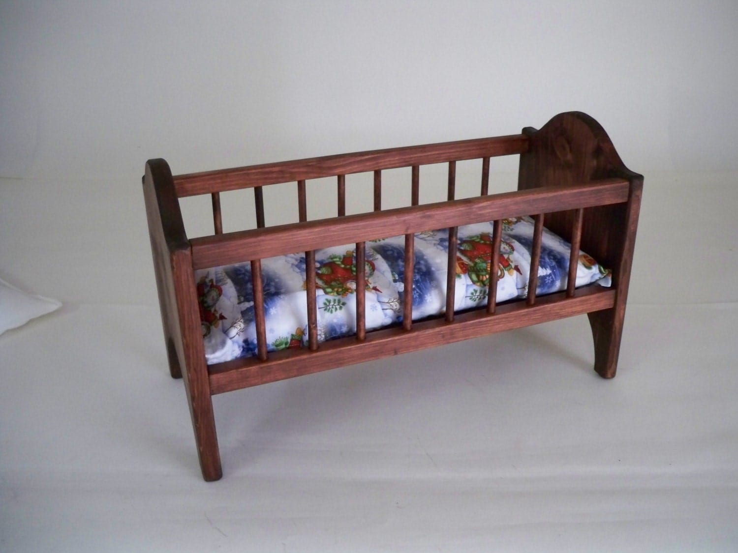 Wood Doll Bed American Doll Bed Wooden Doll Bed Girls Toy