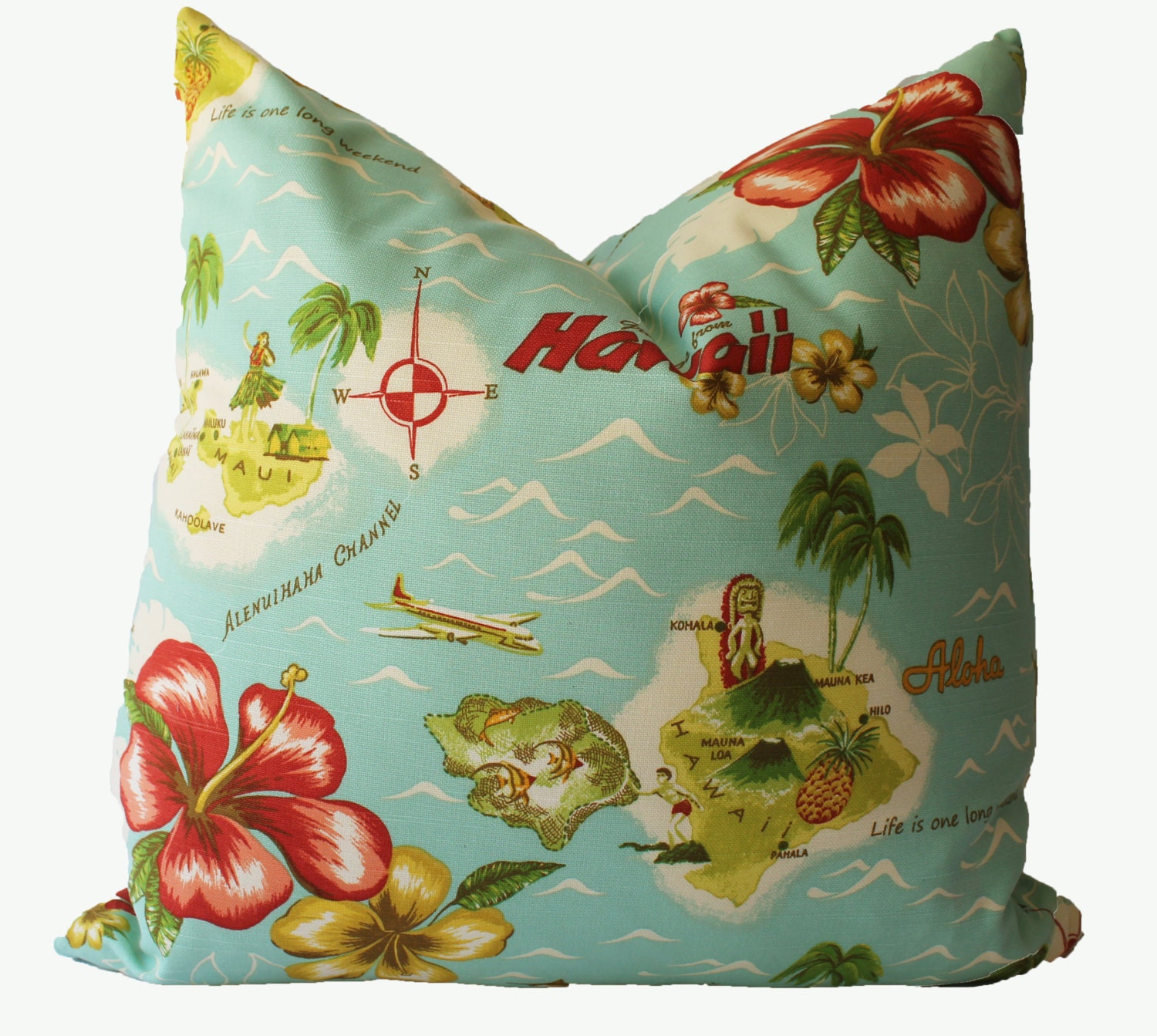 Decorative Designer Retro Hawaii Pillow Cover 18x18 20x20   Il Fullxfull.463566135 Kvrb 