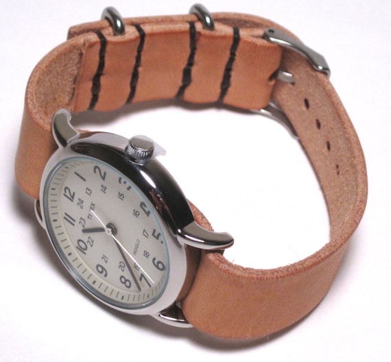 Nato watch band with watch timex weekender by motorstreet
