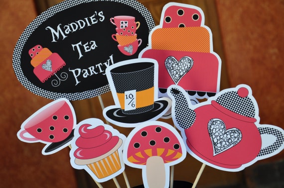 hatter cake assemble a mad in printable inspired Hatter Alice Wonderland Mad Party & Tea pdf