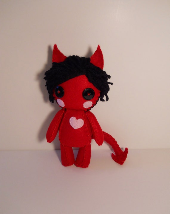 satan stuffed animal