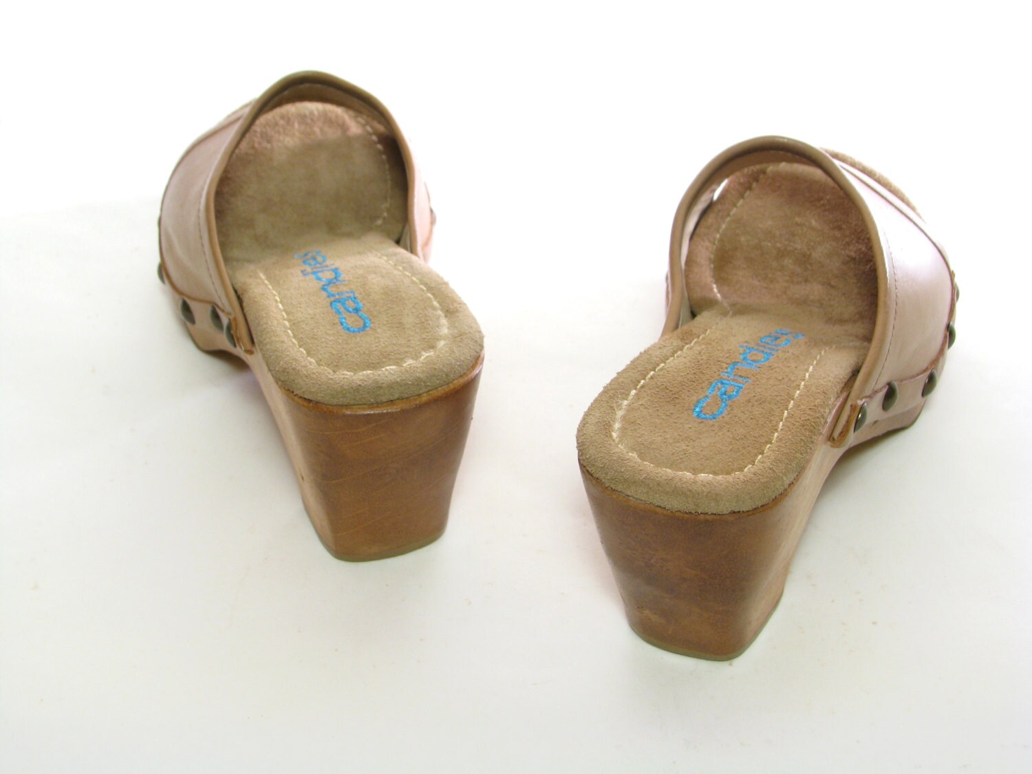 candies wooden clogs