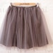 J'aime le chocolat (tulle skirt)