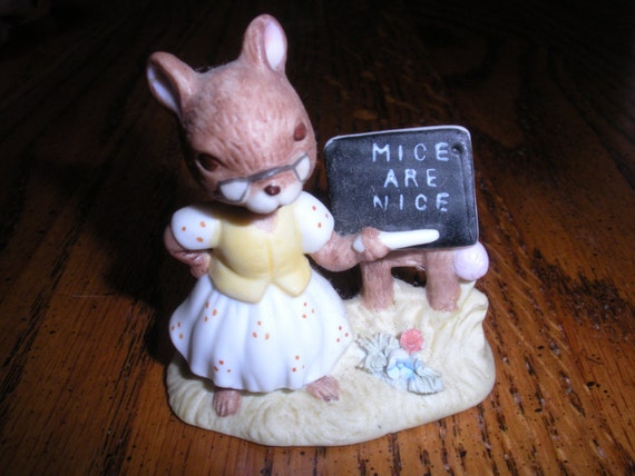 enesco mice figurines