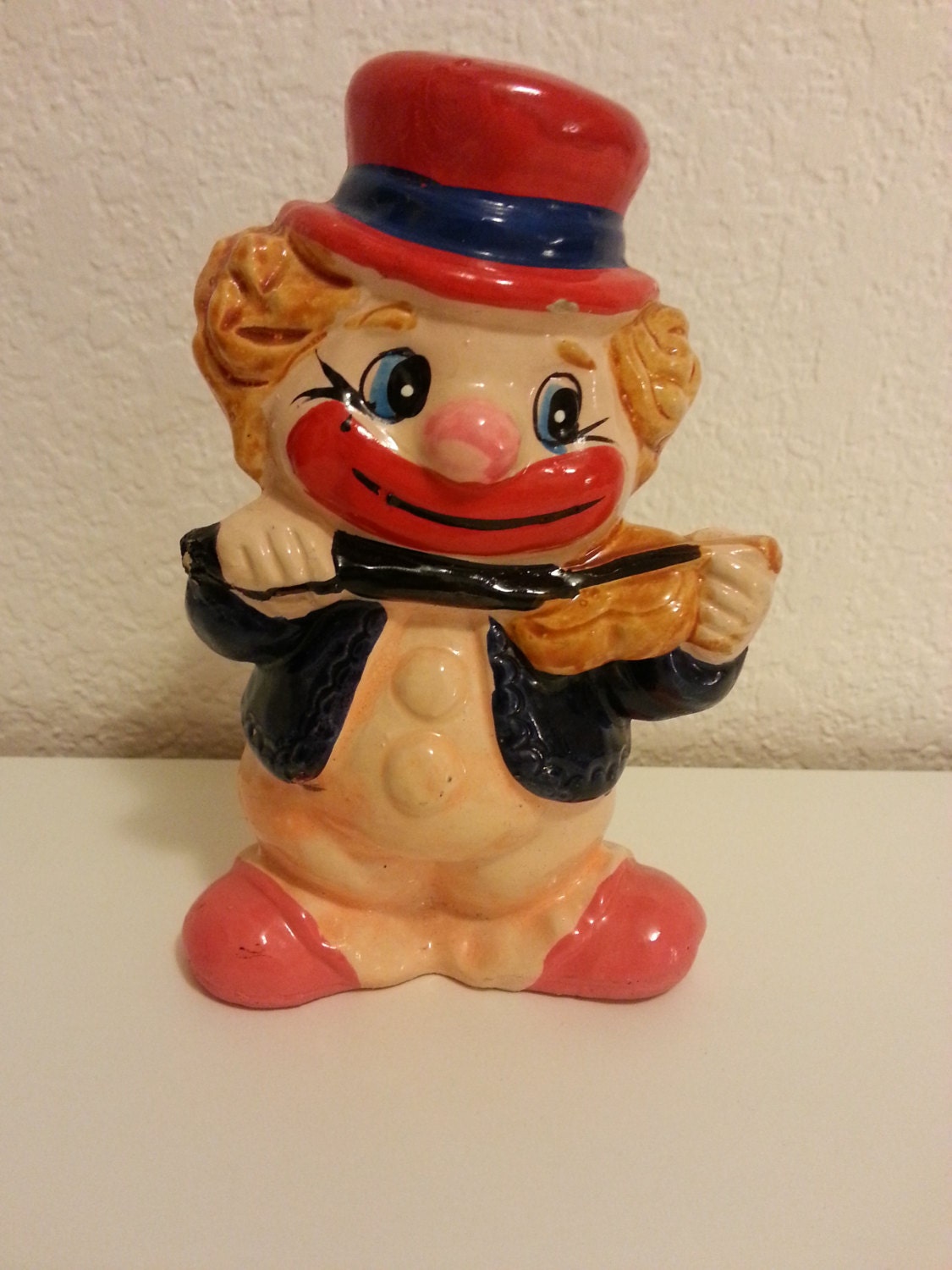 Little Clown Ceramic Coin Bank