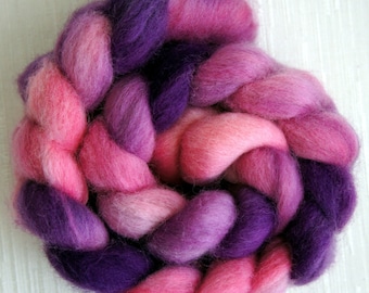 Merino Wool Roving - Hand Painted Felting or Spinning Fiber