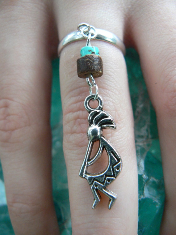 kokopelli ring kachina ring tribal ring kokopelli kachina
