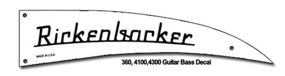 rickenbacker logo plate
