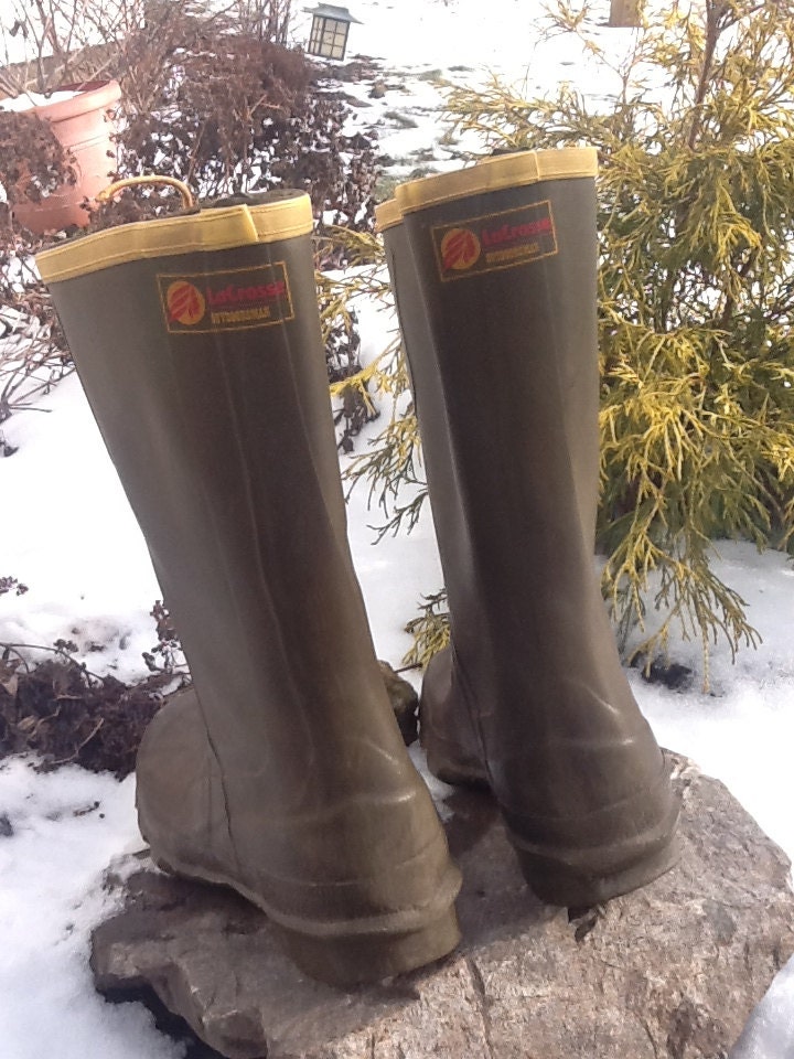 LaCrosse Outdoorsman Rubber Hunting Sport Boots