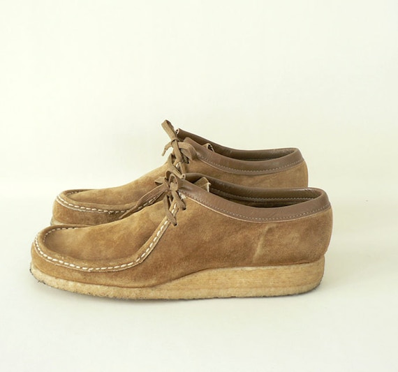 Womens Vintage Suede Hush Puppies Wallaby Oxford Size by LongSince