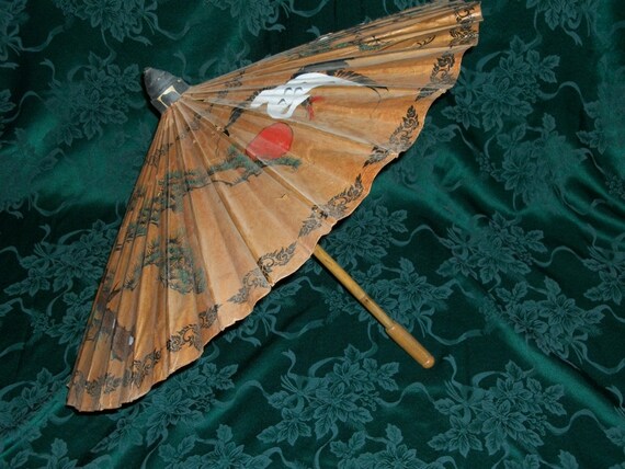 Vintage Asian Parasol 5